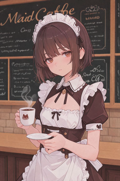 女仆咖啡厅的新员工竟是自己老爹