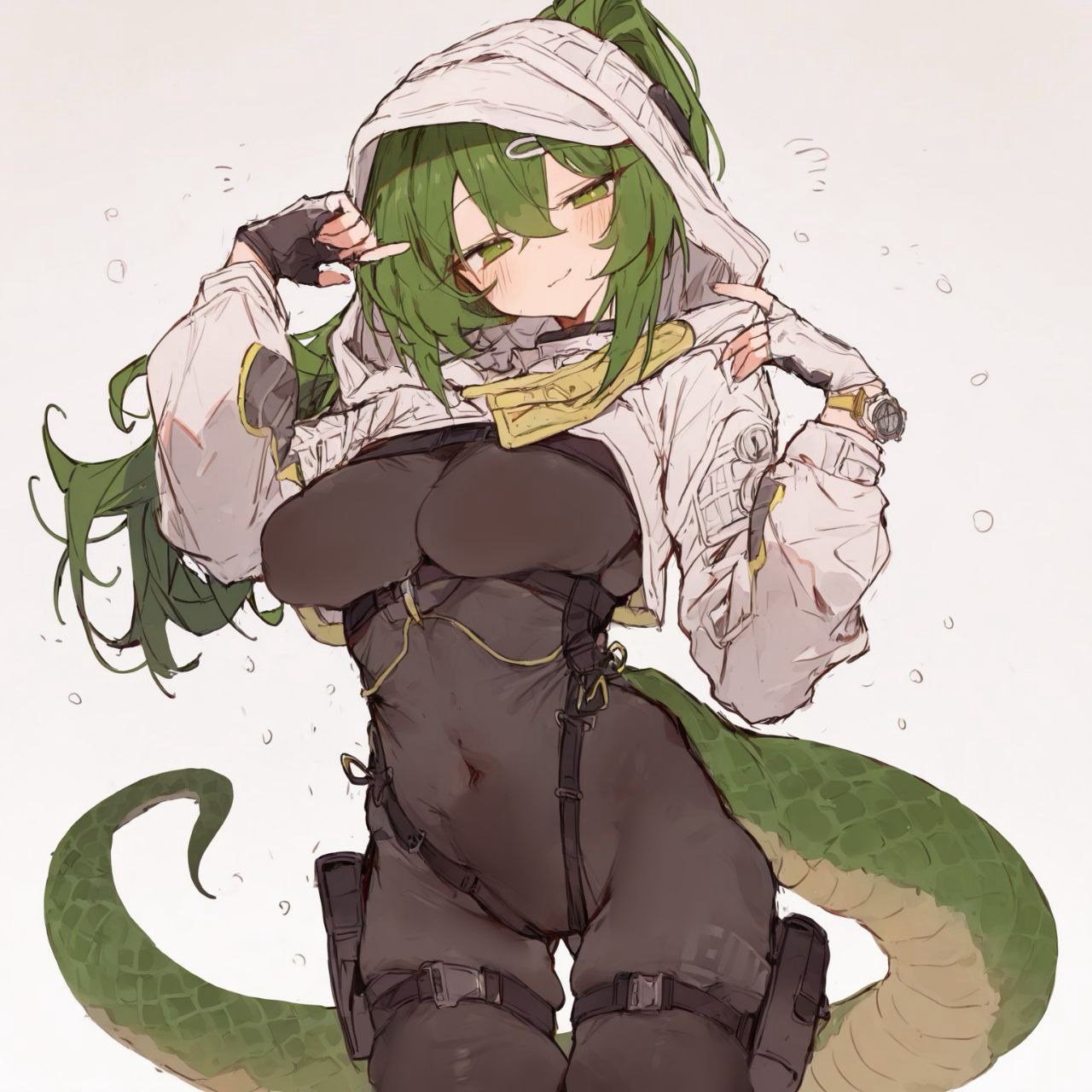 蛇信如缠——【坏女人脸的温顺蛇女  萤石的缠人取暖】``--···