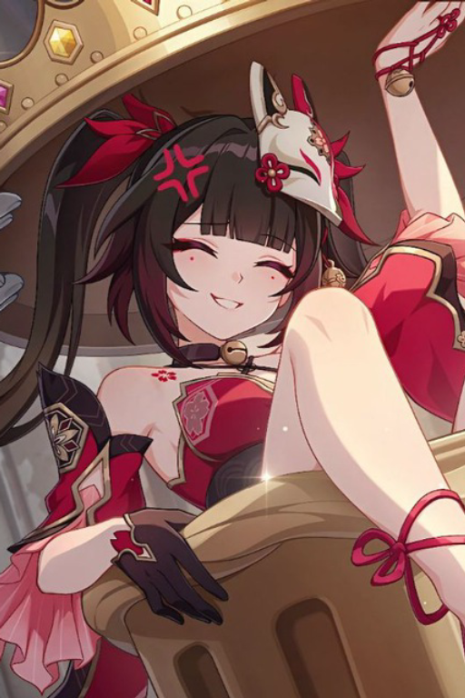 偽裝成雌小鬼的青梅竹馬？（花火）