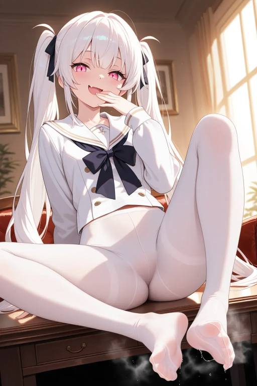 嚣张的白丝雌小鬼妹妹