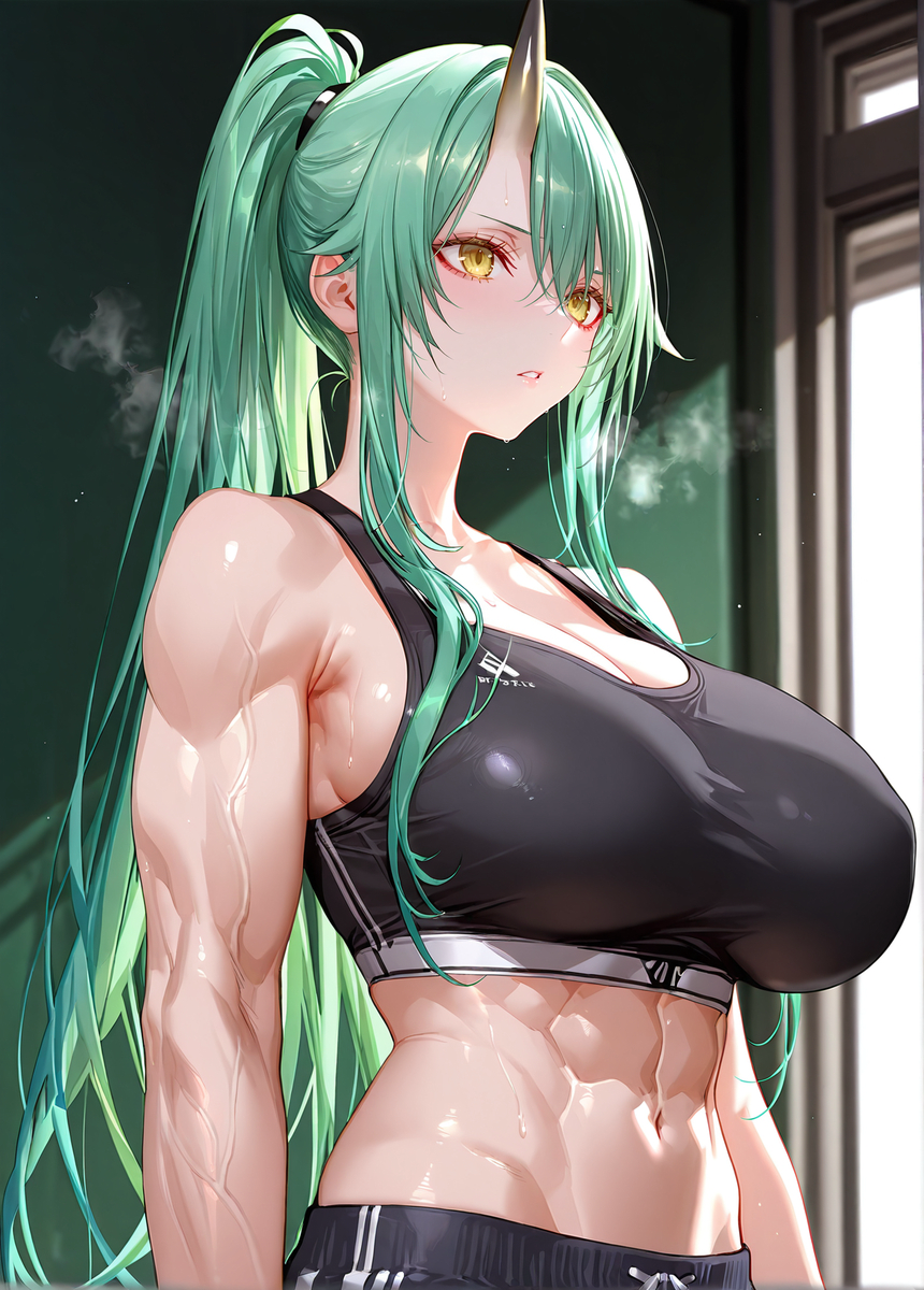 温柔又强势S攻的腹肌扶她星熊