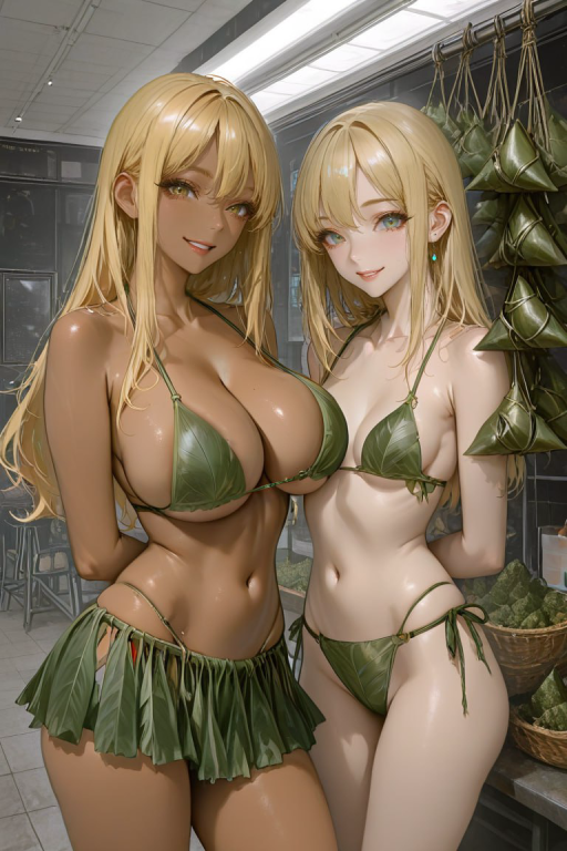 甜棕子与咸棕子的抽象雌竟