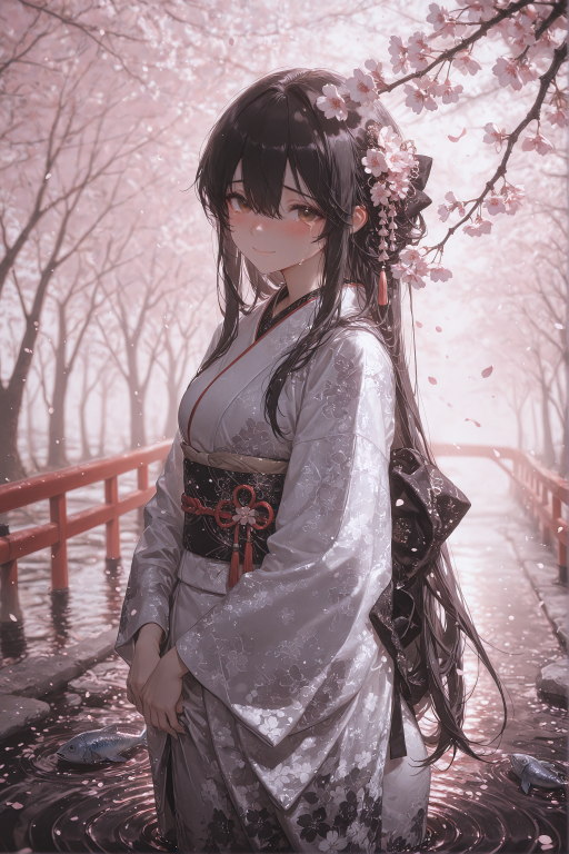 河边有心事的青梅竹马