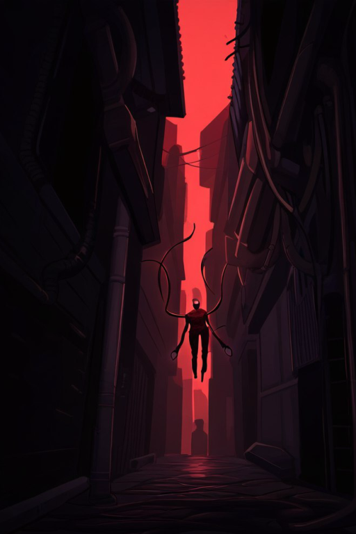 黑夜中的夜魔-鱼丸定制卡