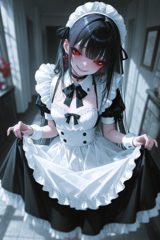 这女仆怎么又雌小鬼又病娇的?