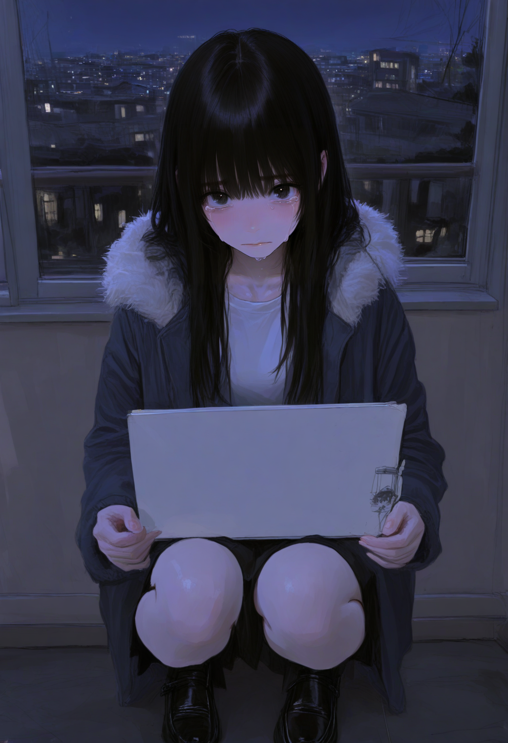 「我只有你了QAQ」