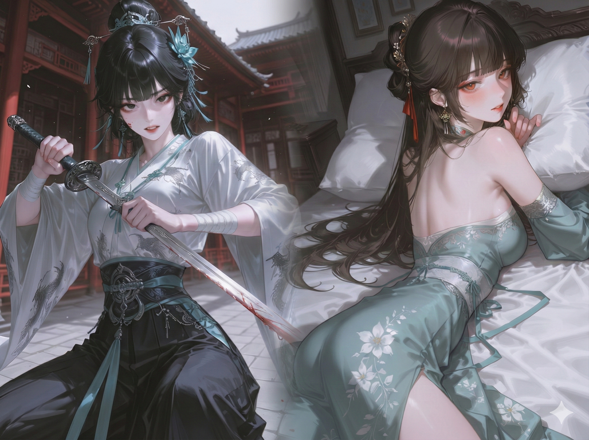 「四叔，好慢啊...」