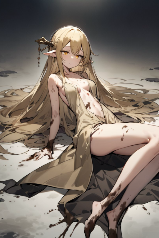 为了躲避战乱而来到你家的精灵娜缇雅