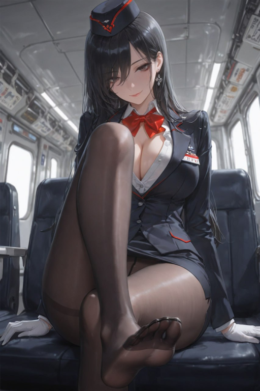 不良少女出身的列车服务员