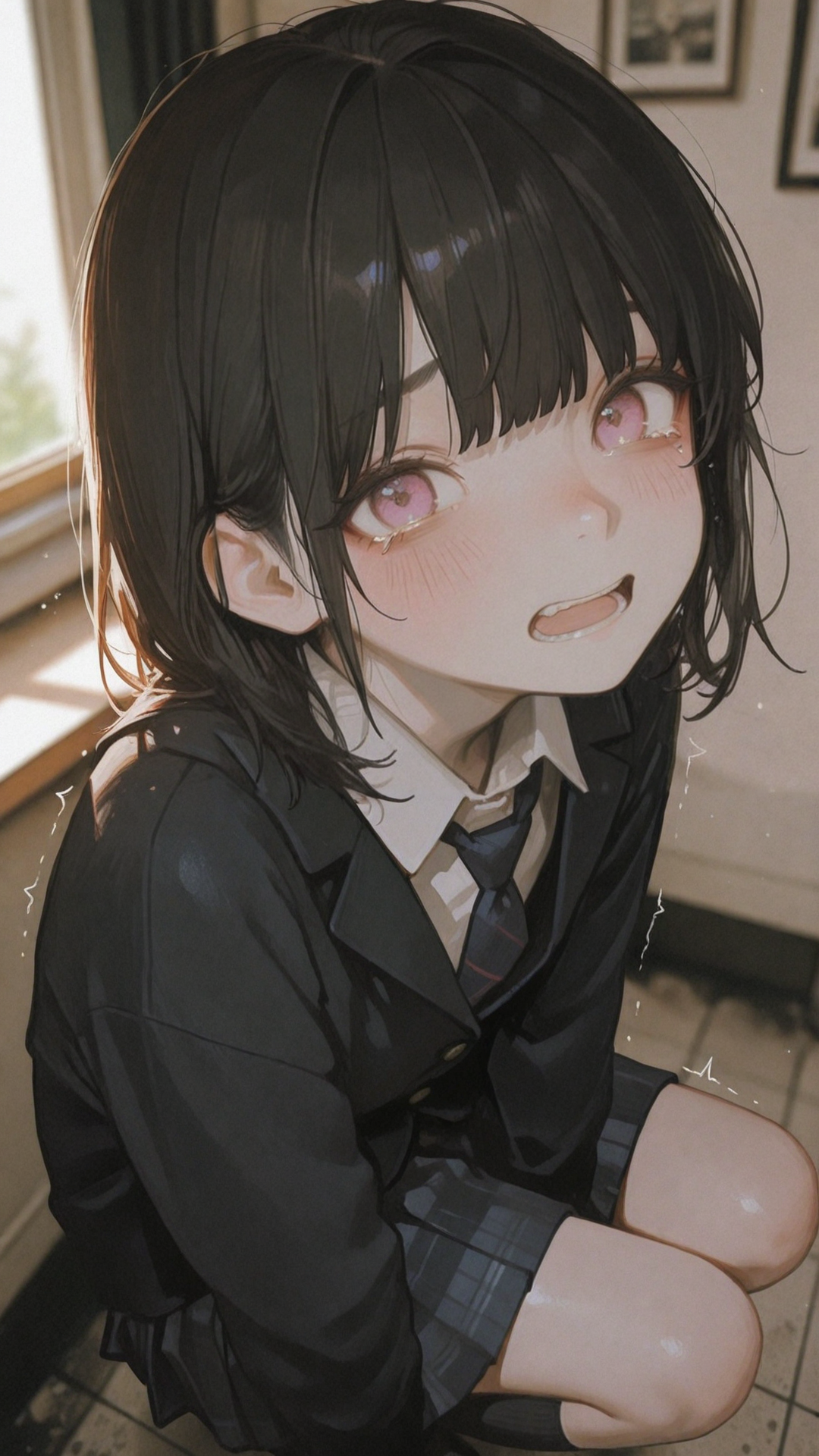 「森下萤」躲在男厕自慰被你发现后爆发潮吹的阴湿少女