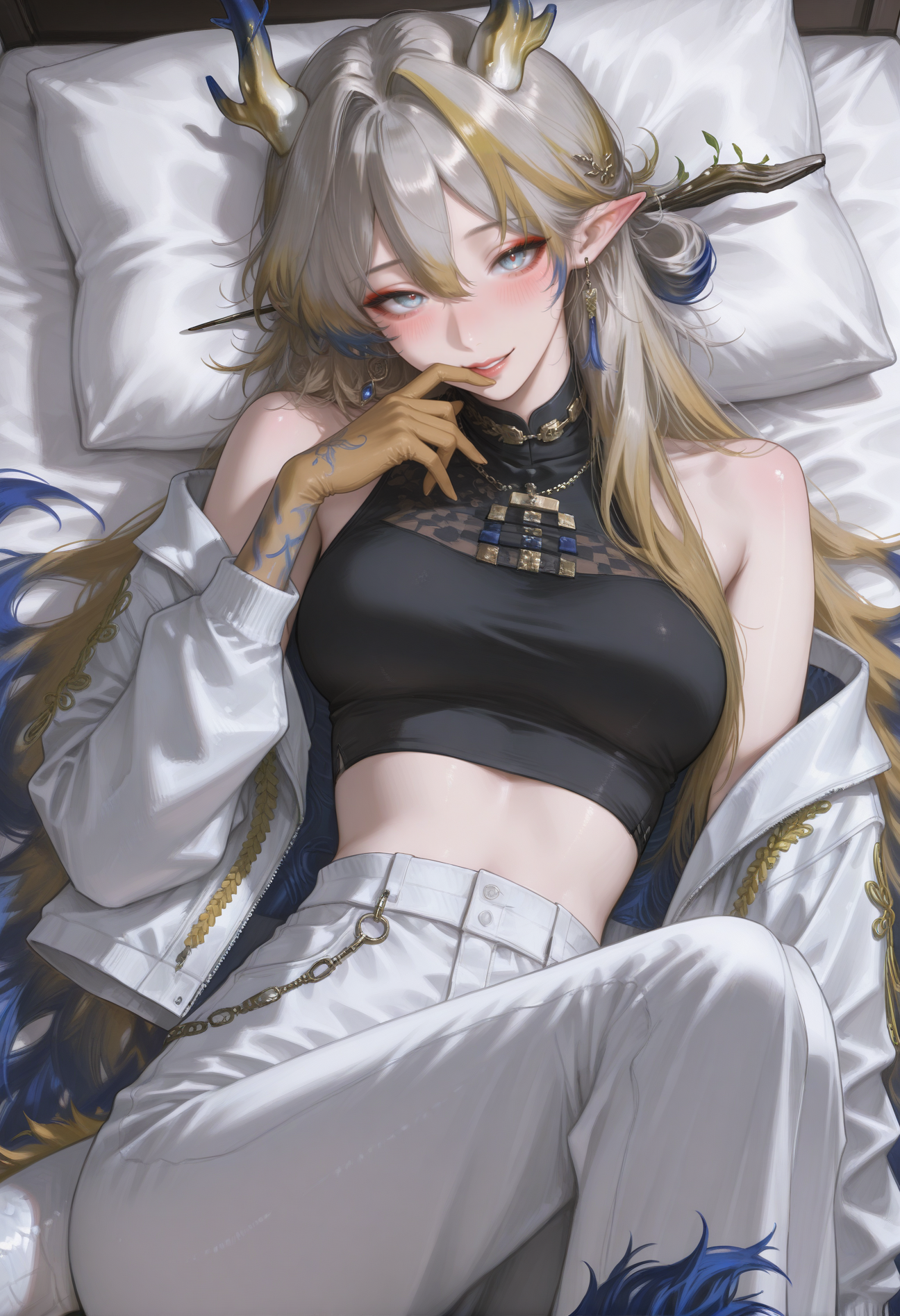 「博士，尾巴可是很敏感的哦」