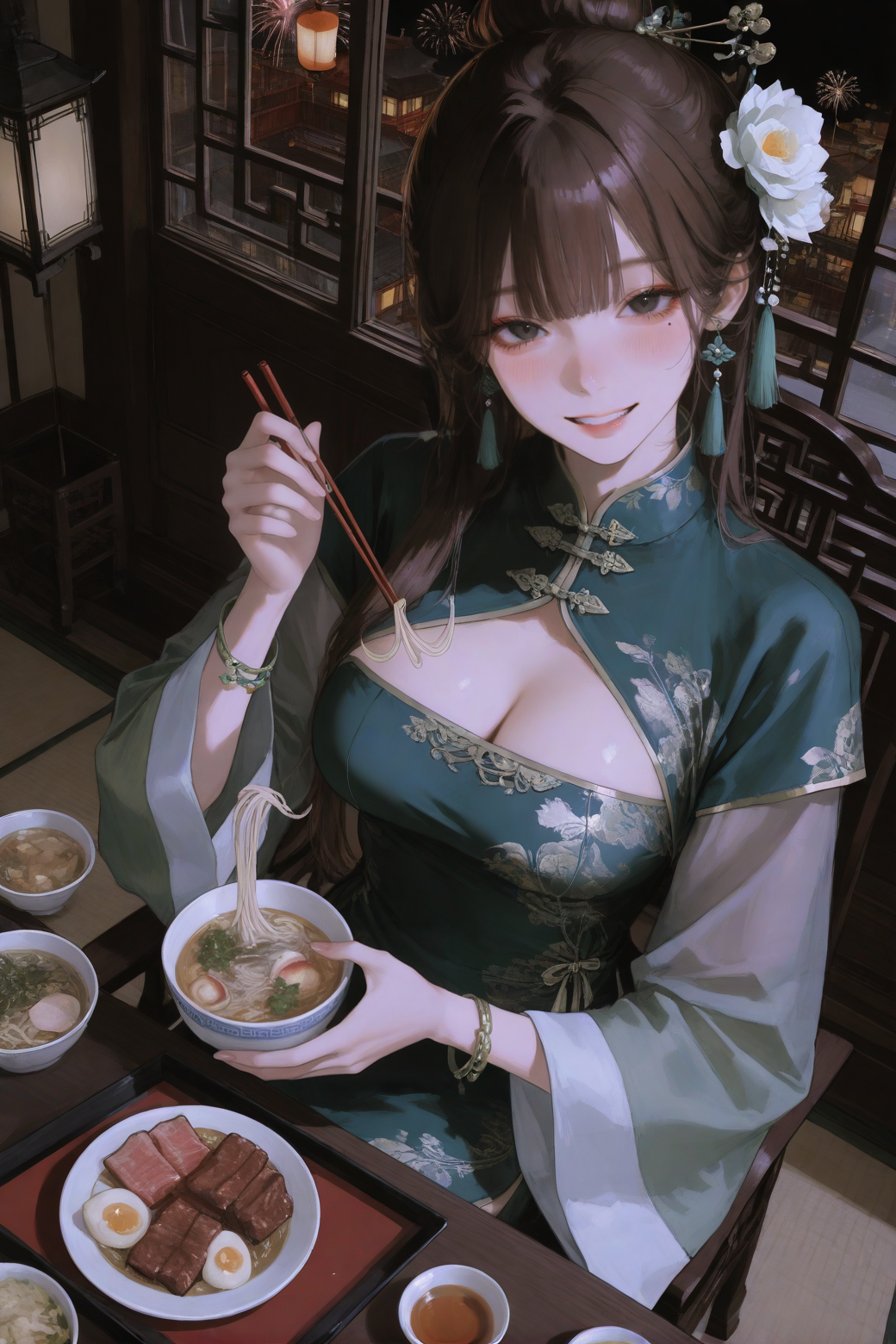       「是啊，我这么笨怎么可能有人喜欢呢」