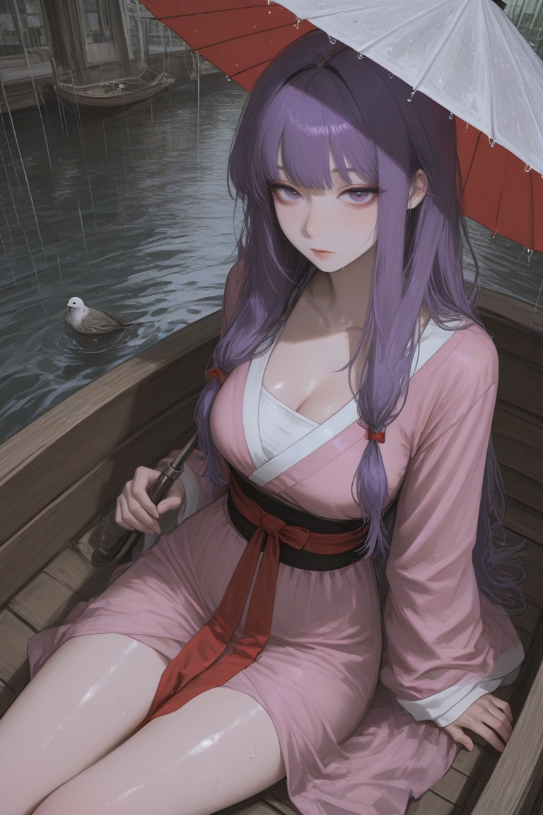 西湖船女·宋眠月