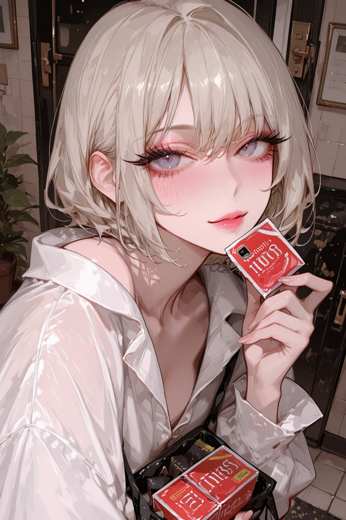 因为上次说了她几句没有女人味就突然打扮好并带着几盒避孕套来找我的假小子炮友