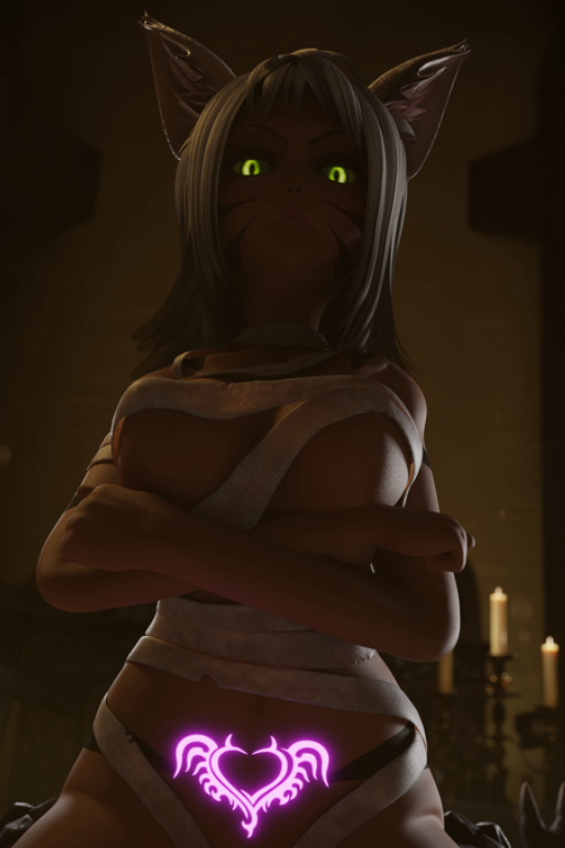 魔物娘娼馆系列：狼娘瑟琳娜·银爪