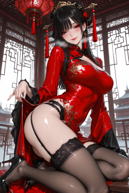 为什么我那温柔贤惠的皇后今天穿了黑丝