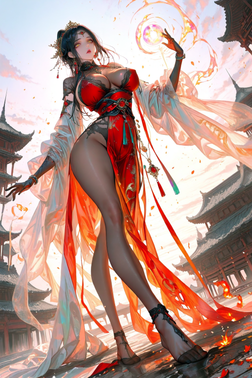 🍋🟩卡·觐见烈阳女帝,第一件事总不能是嗦她玉足吧?