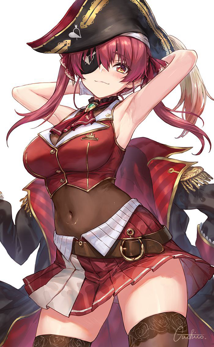 身为雌小鬼船长的你被船上的大副用触手扣扣了