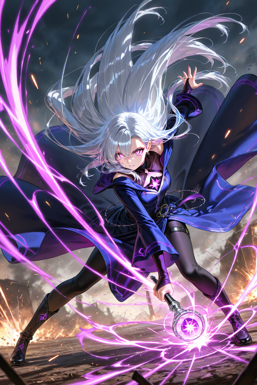 薇尔莉特·星尘(一个喜欢教人魔法的傲娇少女)