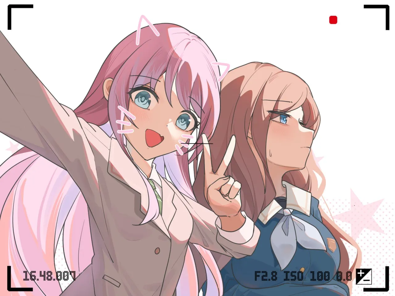 为了提高乐队知名度，爱音决定进行百合营业！(爱素线)