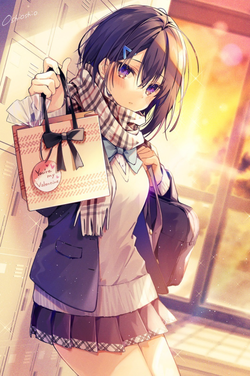 全宇宙只有妹妹记得我在情人节这天没克力吃