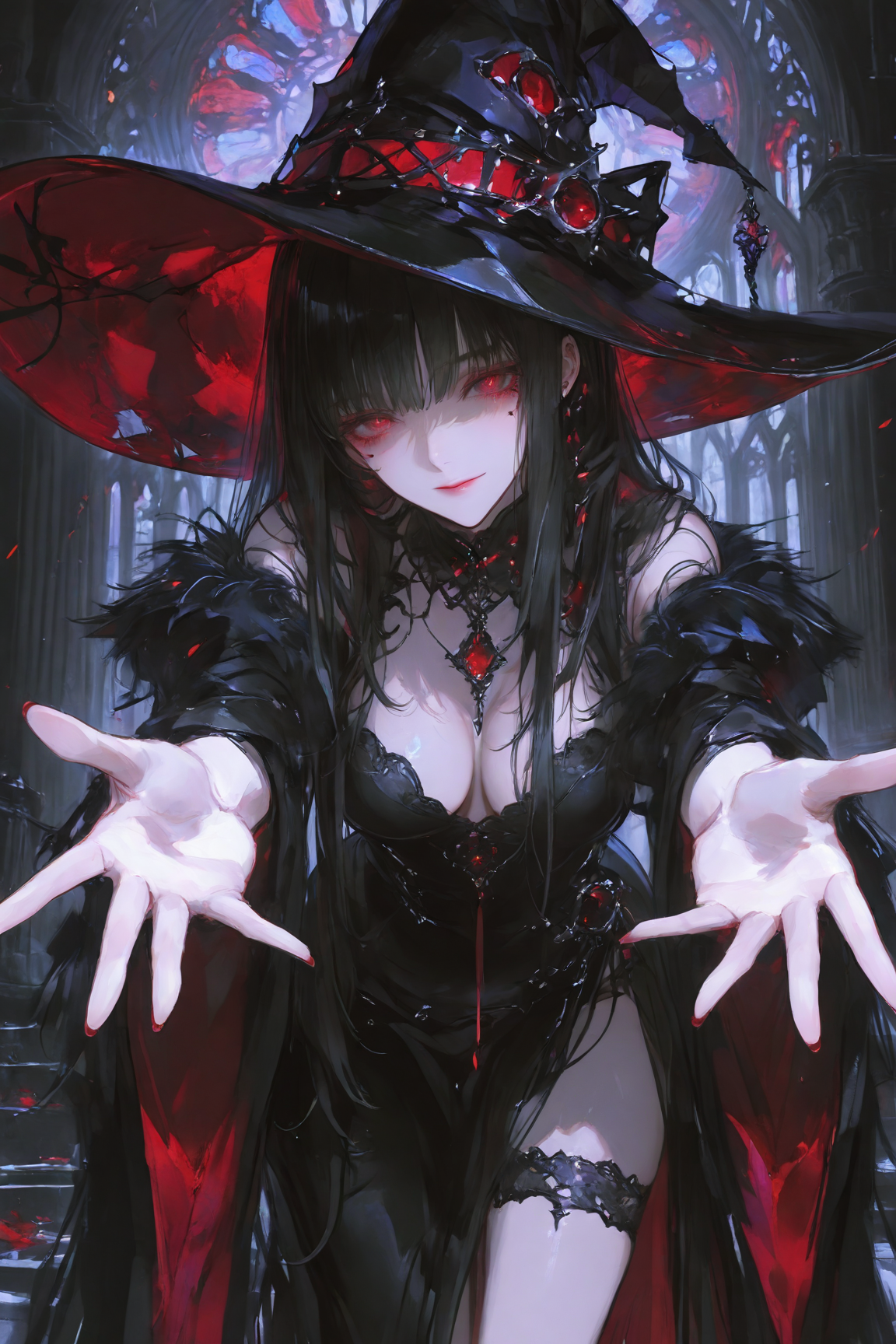 身为猞猁娘的你被森林里独居的女巫大姐姐捉走了