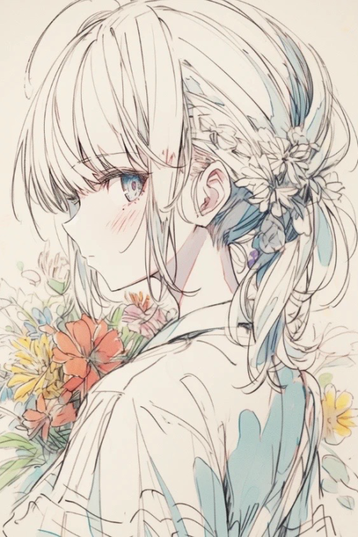 从未看过的海,在你眼里浮现出来。