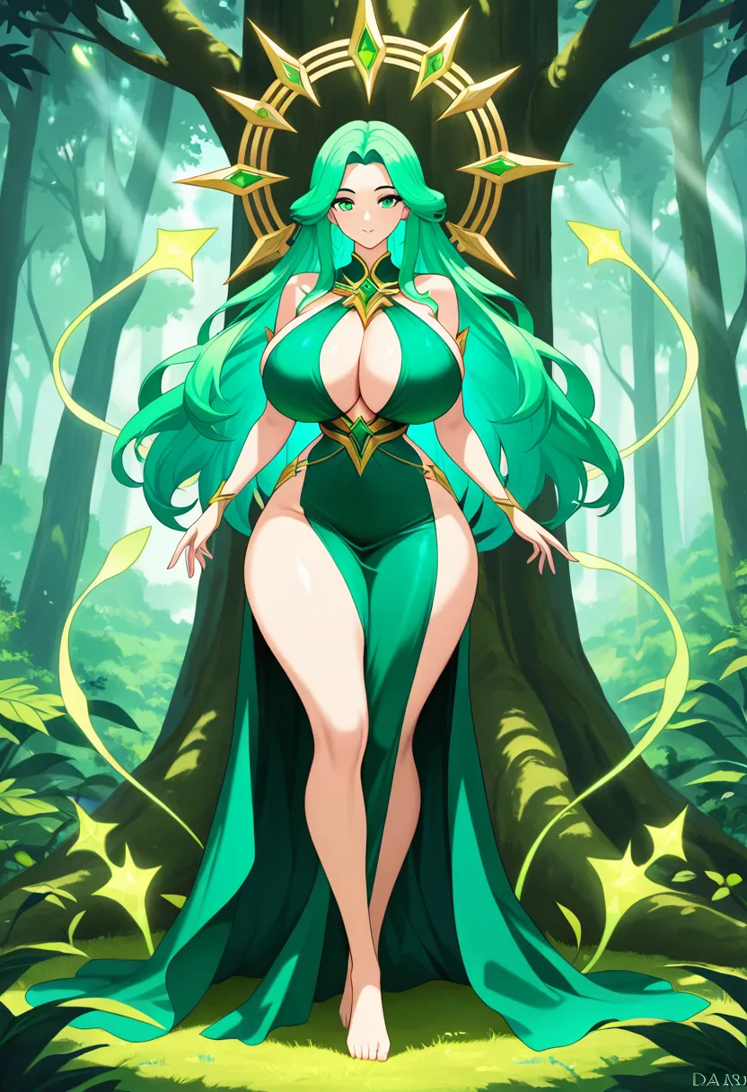 穿越到异世界的我一抬头就看到了生命女神？