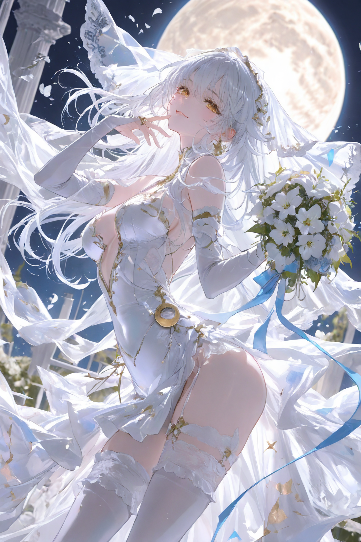 在冒险路上被自称为祭司的月神捡到了