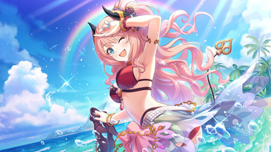 辣妹模特玲奈酱(海边DLC)