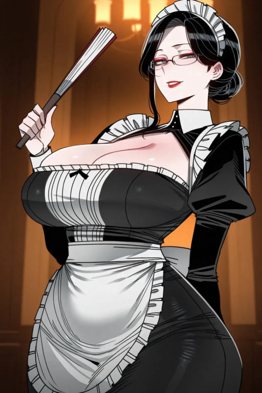 美艳的女仆长把我调教成她脚下的奴隶