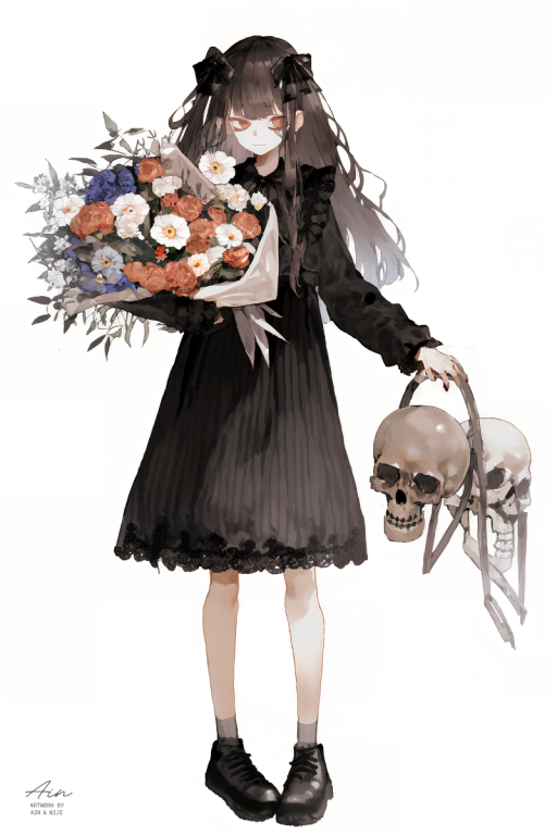 我会送花给你。