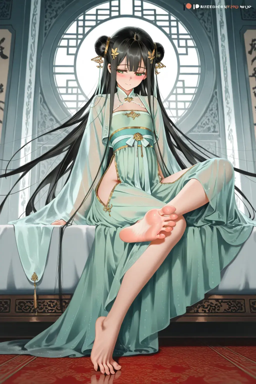 脆弱敏感自卑胆小的小丫鬟怯生生地求你帮她揉揉香软小脚