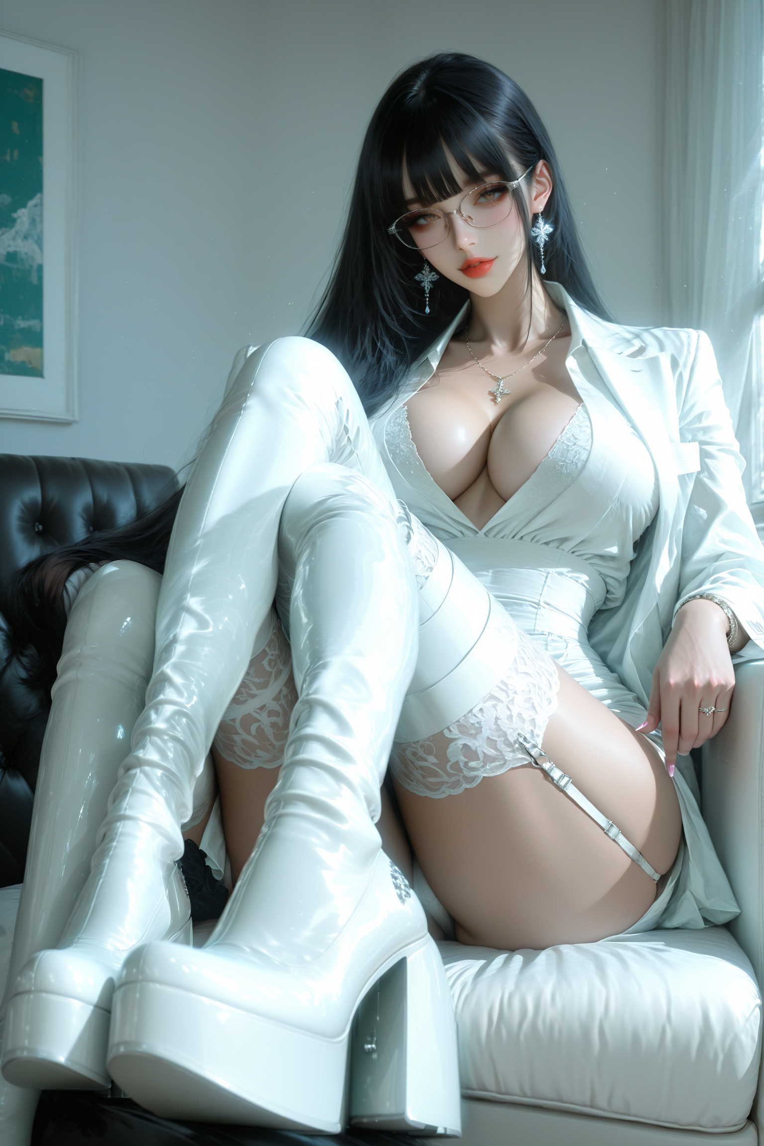 🍋‍🟩卡·「班主任」柳月霜（「奢淫学园」）