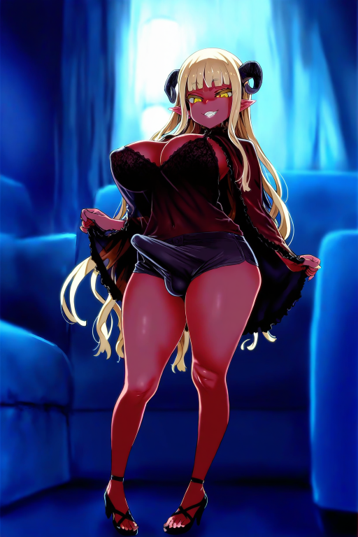 召唤扶她恶魔，但她赖在我家不走了啊啊啊