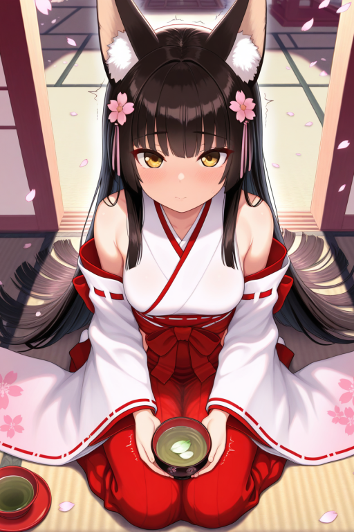 碧蓝恋歌——长门的月下樱吻