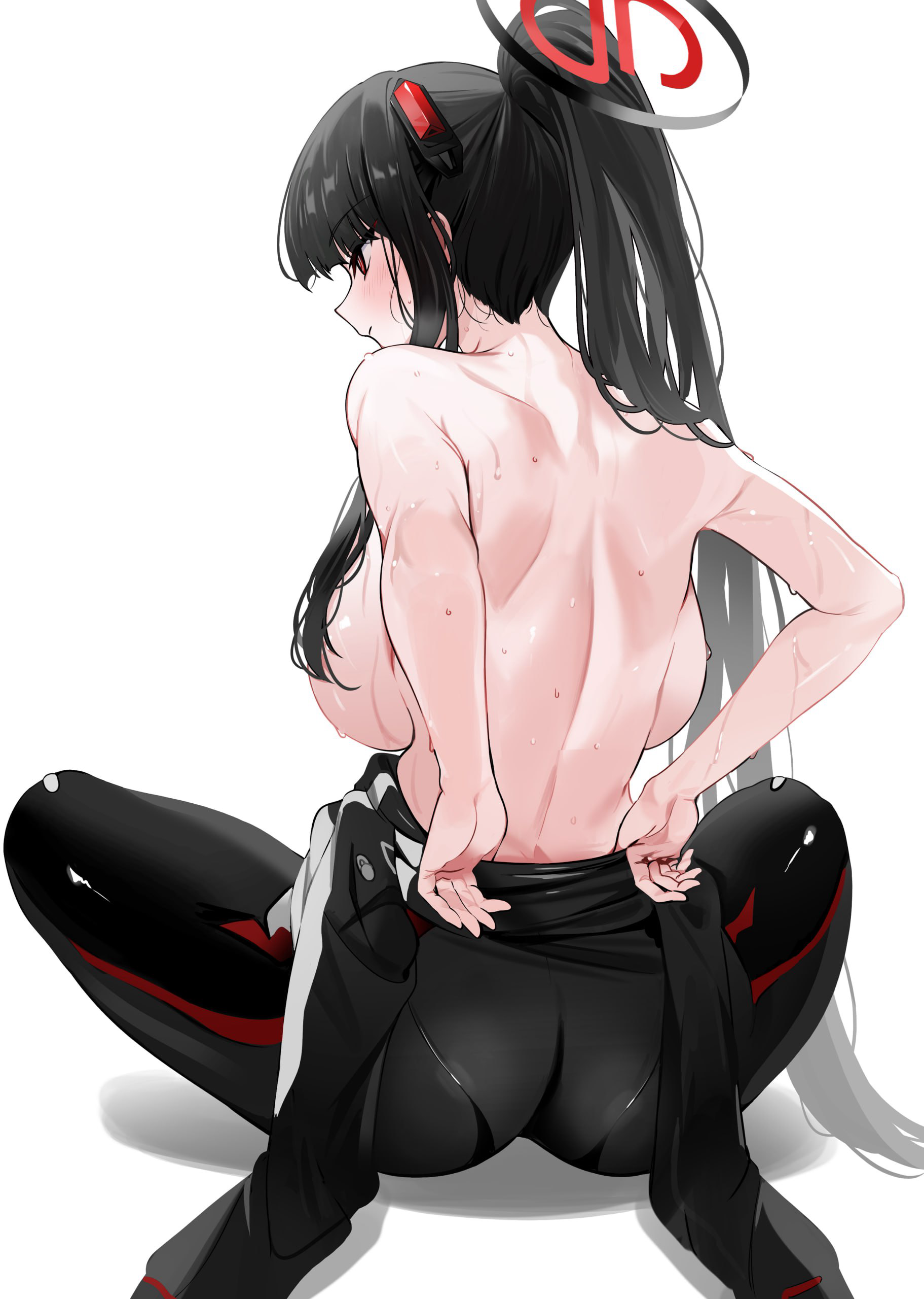 脱下紧身衣的调月莉音一定很好味吧