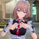 淢