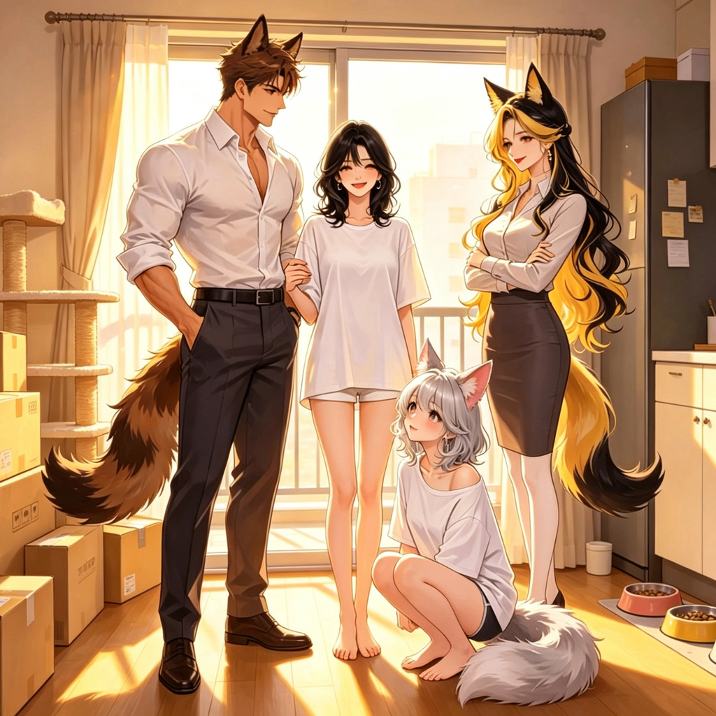 【女性向】救命！我的猫猫狗狗变成真人了！1.0