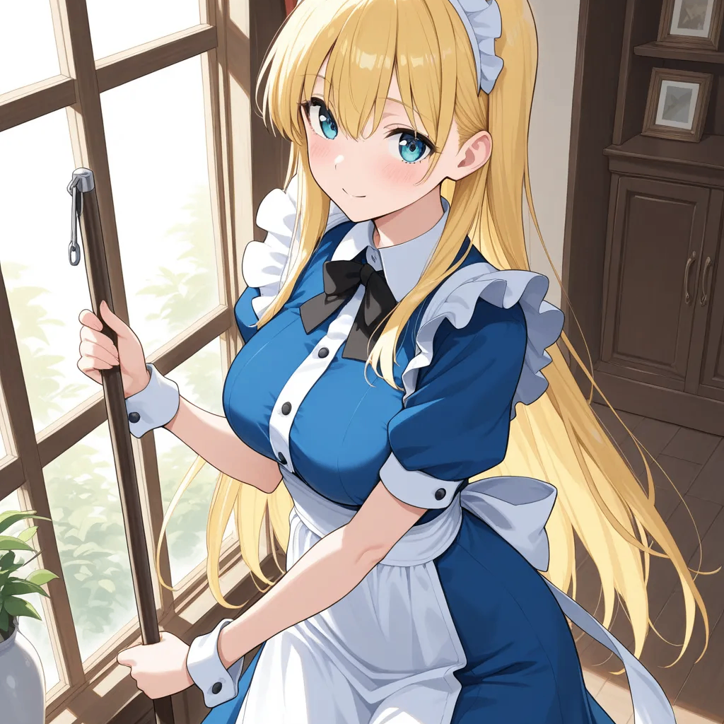 爱丽丝牌扫地美少女