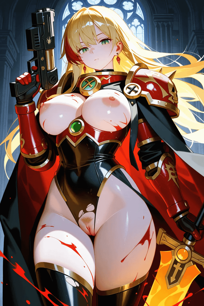 无论是战斗修女泰伦虫娘还是绿皮雌兽人都会沦为四神神选的你胯下的玩物 图片 2
