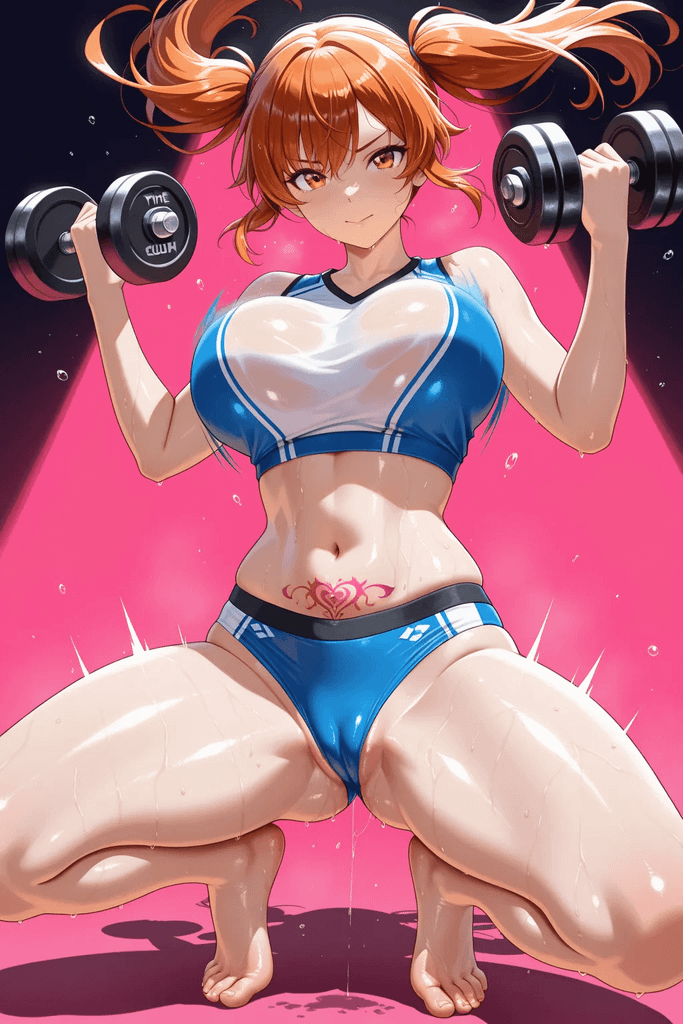 【爆乳女教练】先生，请握住我的腰，感受正确的发力方式！ 图片 2