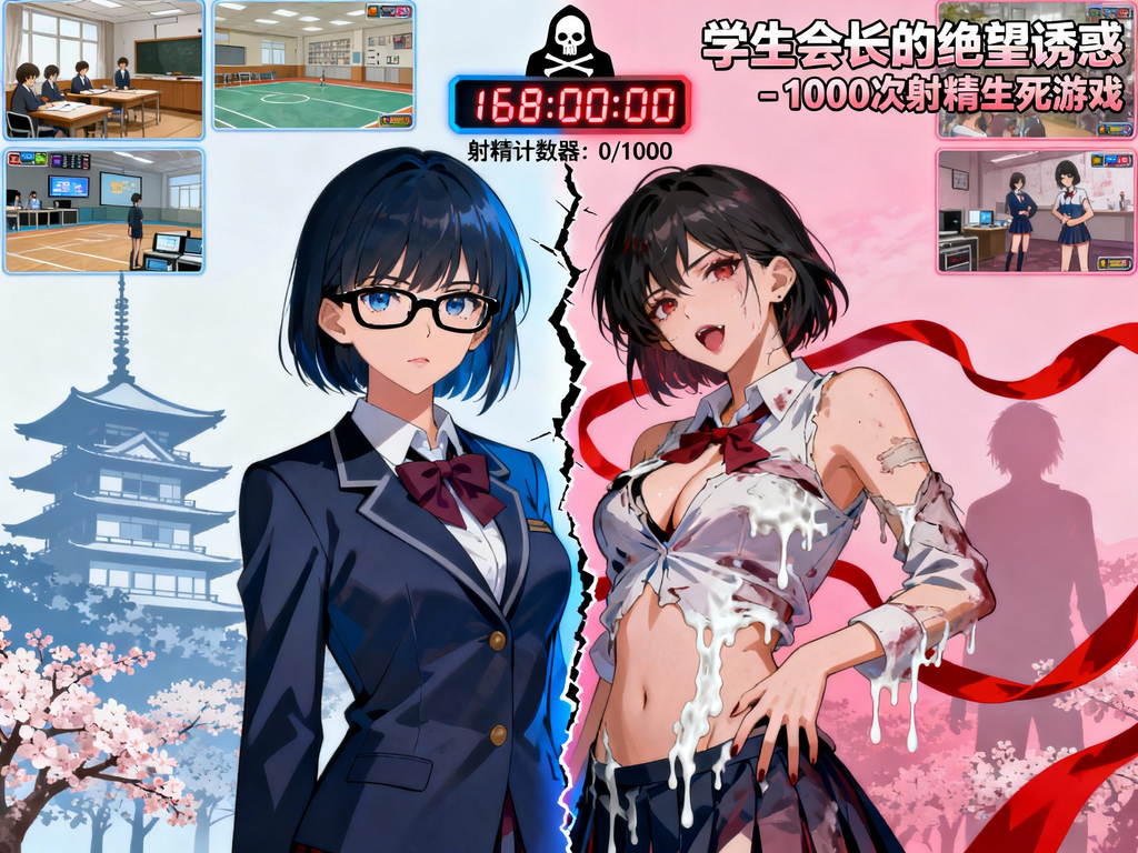 学生会长绝望诱惑-九条凛1000次射精大挑战