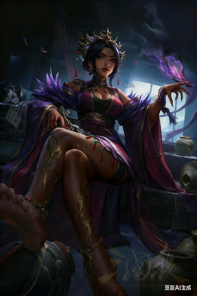 晋宫春·太医：贾后配种妃嫔看病，痴傻皇帝贴脸绿