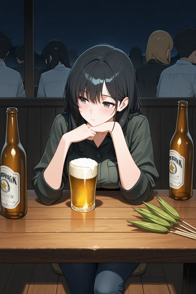 失恋后在烧烤摊遇见你的前女友——茉祈