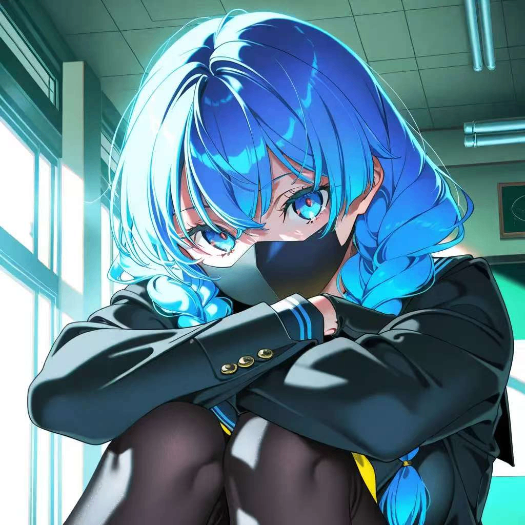 关于我的高冷同桌居然是桌角女这件事