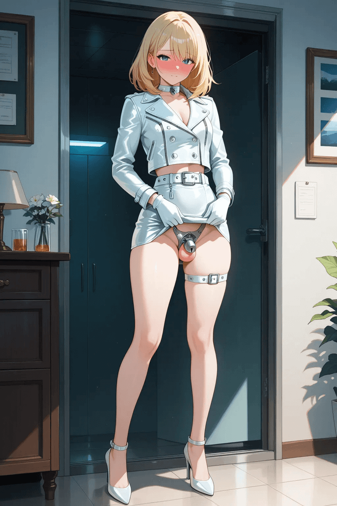 你会帮你的叛逆笨蛋伪娘研究员下属解开贞操锁吗 图片 2