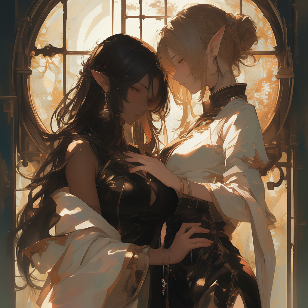 和色色的大姐姐一起冒险吧（百合）