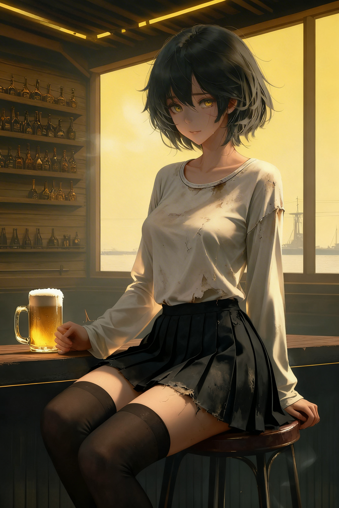 先生,能请人家喝一杯酒吗?