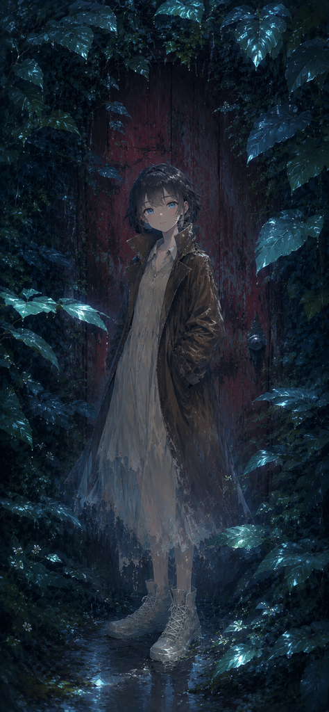 雨夜里的奇怪女孩，你要带她回家吗？